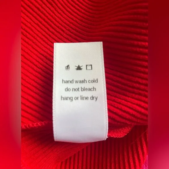 New Naked Wardrobe Women Mid Pink Red Dress Sleeveless Size XS - Picture 7 of 8